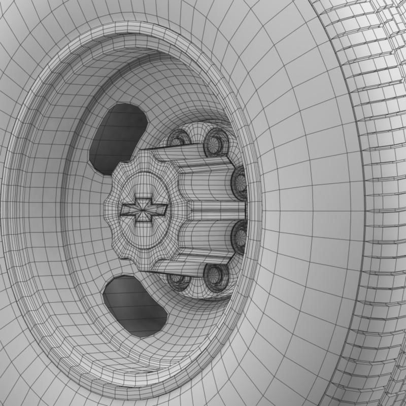 Chevrolet Silverado 3500HD 2008 2 3D model_2