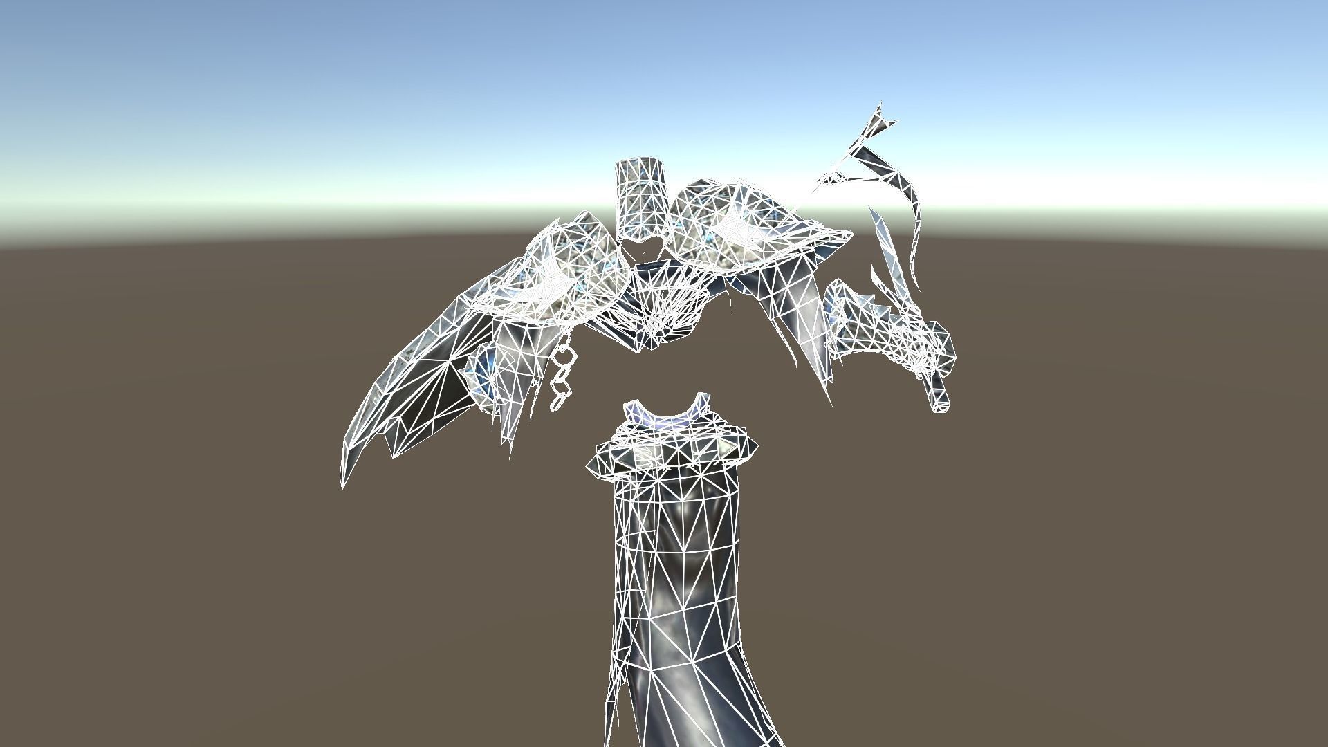 Cursed Knight Low-poly 3D model_14