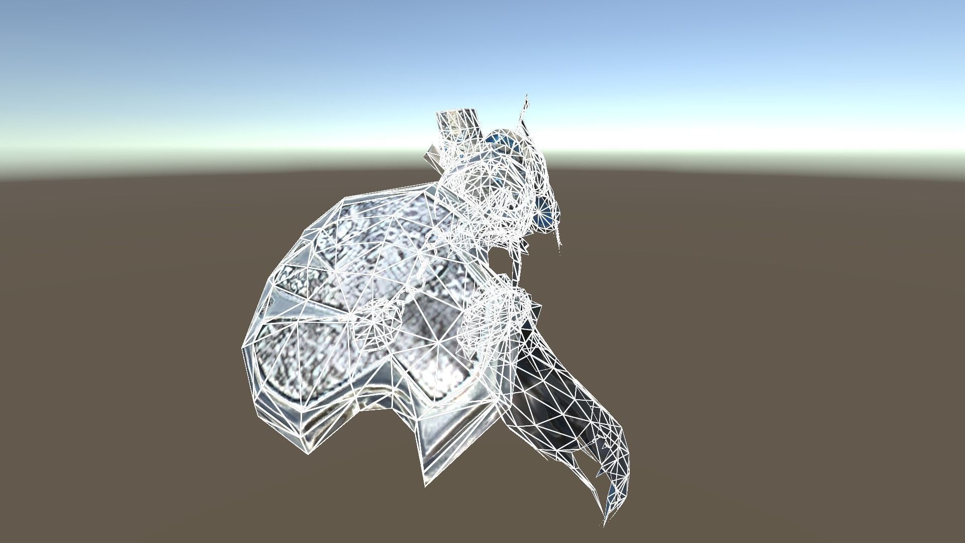 Cursed Knight Low-poly 3D model_12