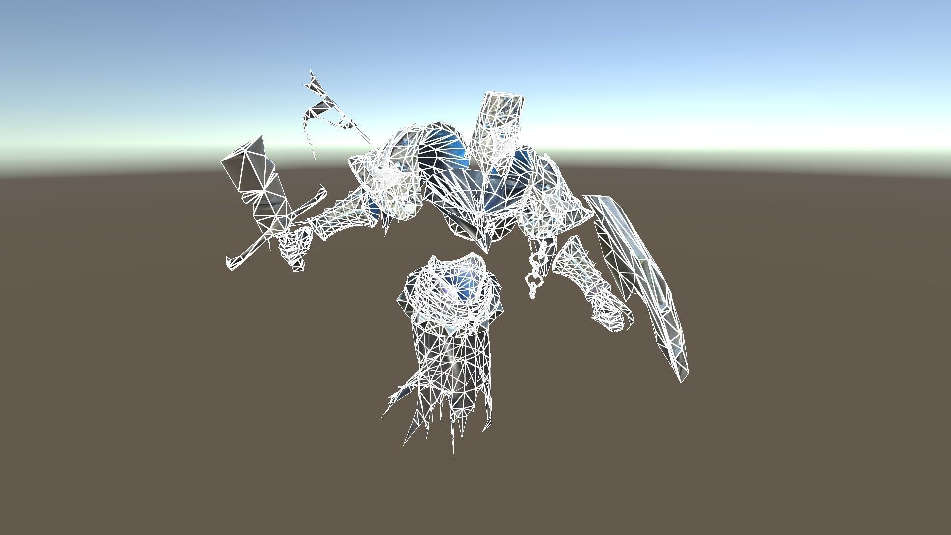 Cursed Knight Low-poly 3D model_18