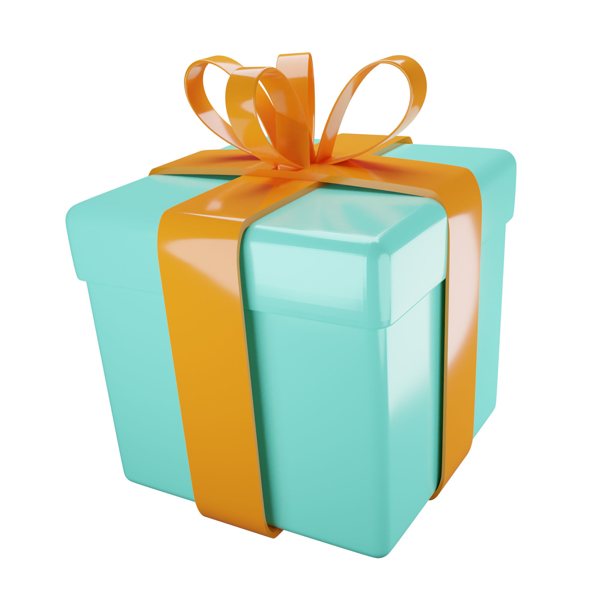 New Year Icon Pack 3D Model Low-poly 3D model_13