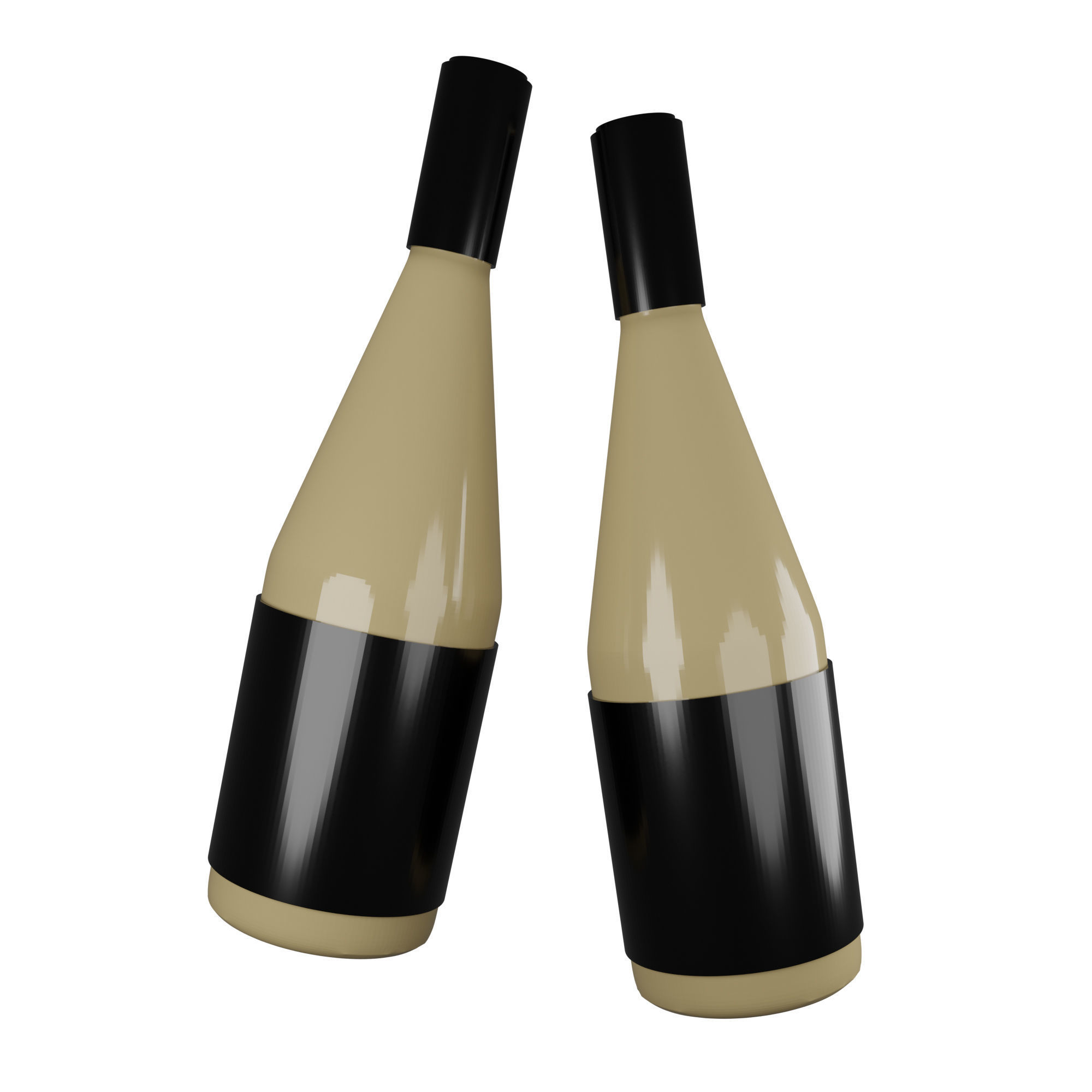 New Year Icon Pack 3D Model Low-poly 3D model_2