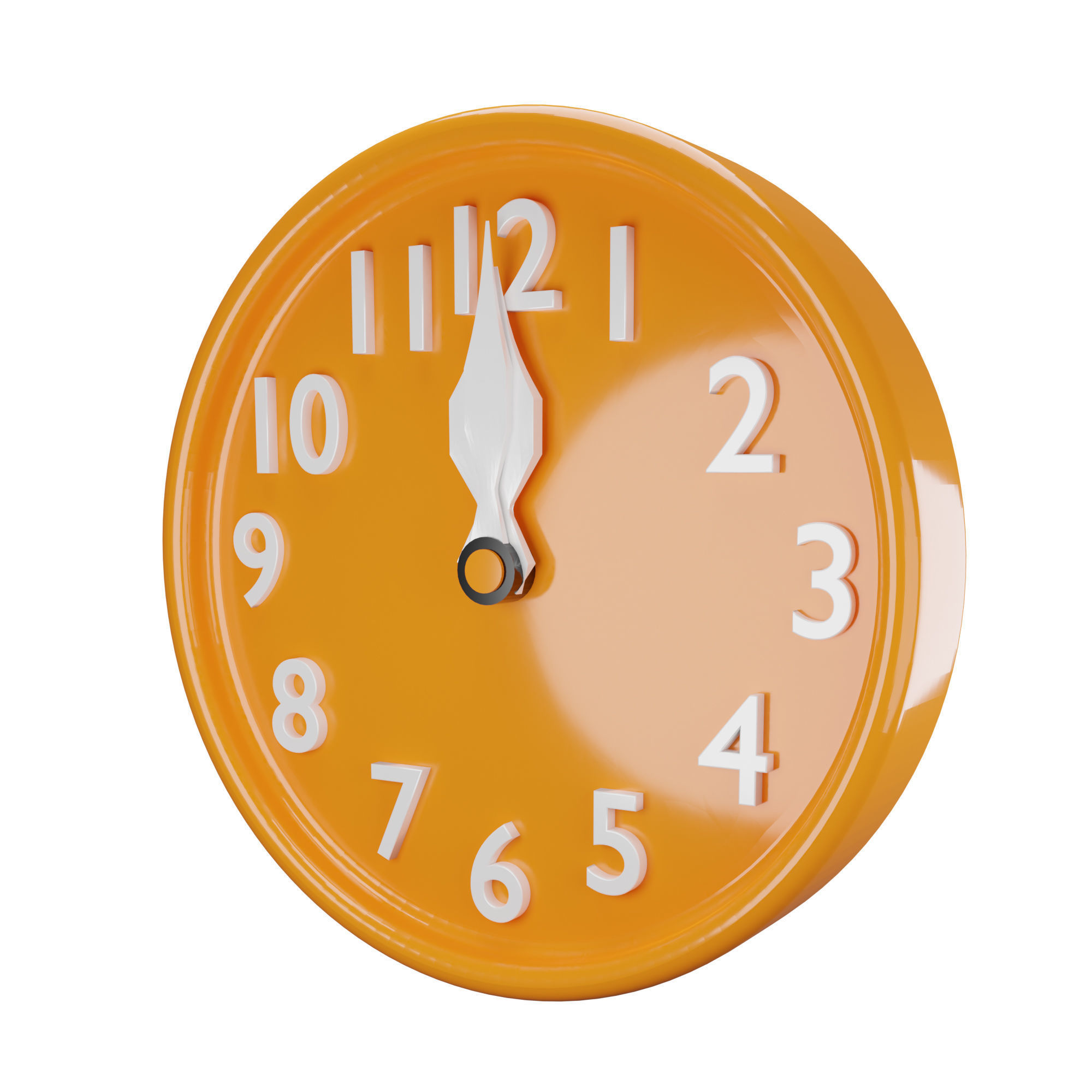 New Year Icon Pack 3D Model Low-poly 3D model_4