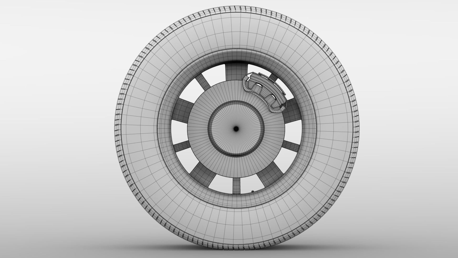 Chevrolet Silverado High Country wheel 2017 3D model_13