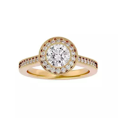 Solitaire ring model
