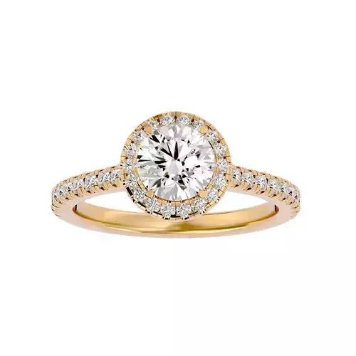 Solitaire ring model