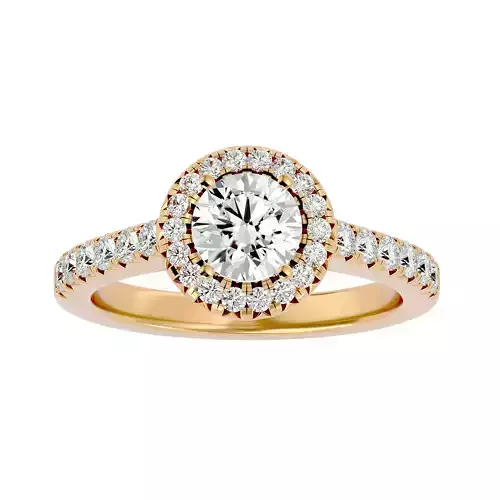 Solitaire ring model