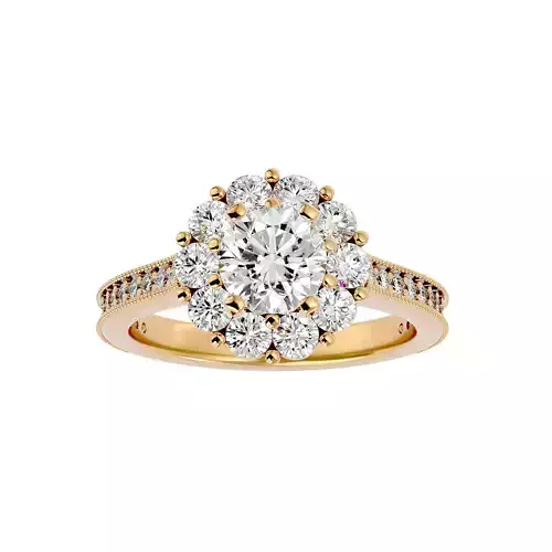 Solitaire ring model