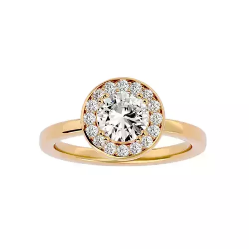 Solitaire ring model