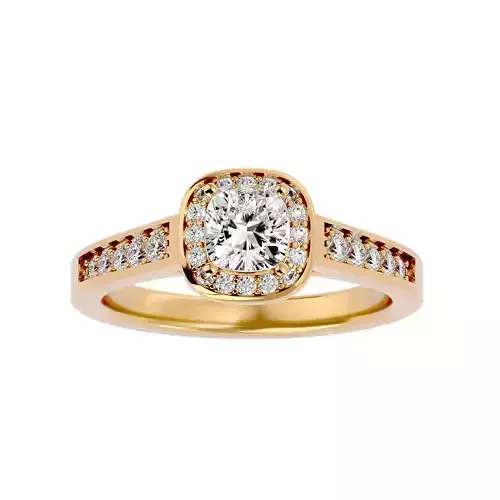 Solitaire ring model