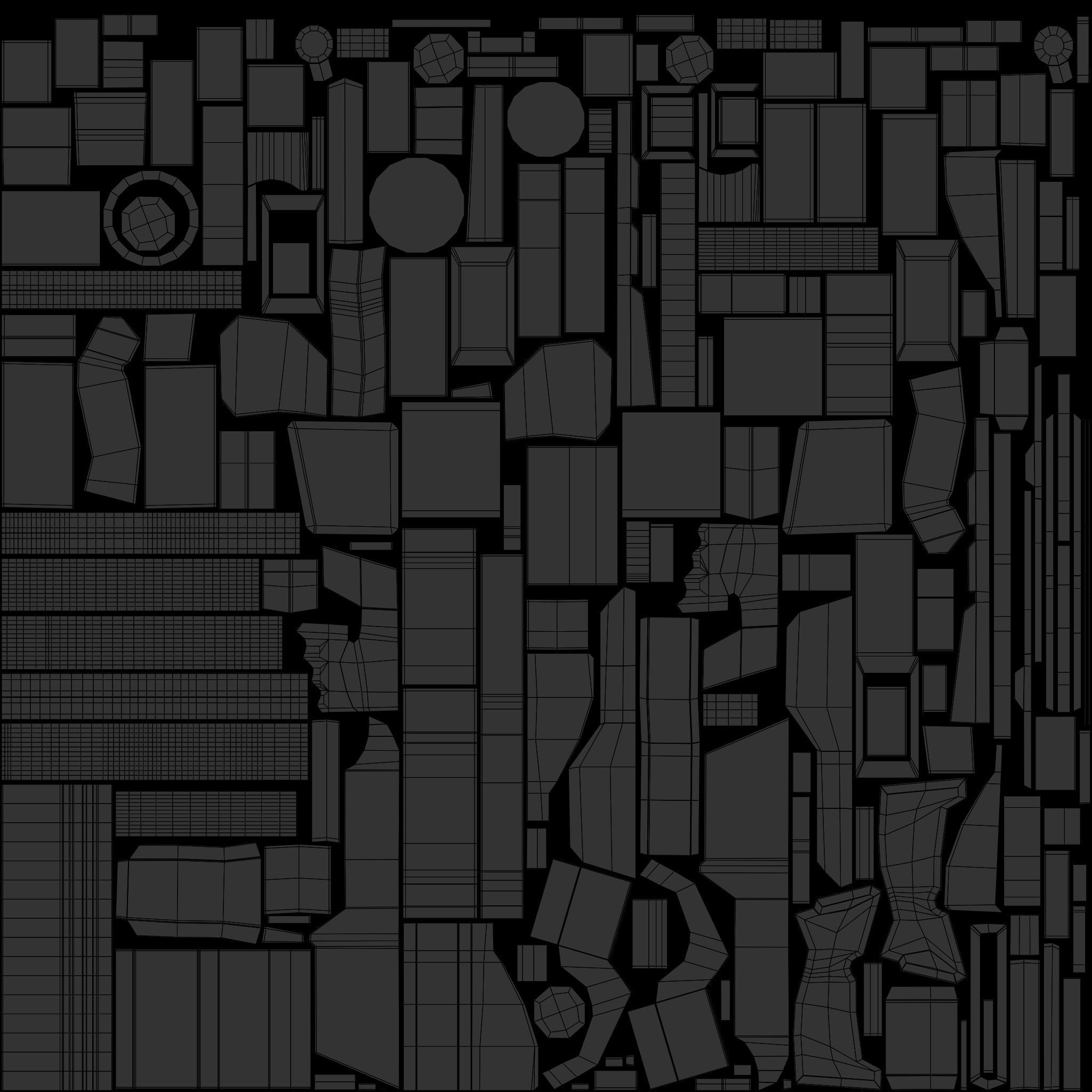 Stylized PBR Weapons Collection  Low-poly 3D model_123