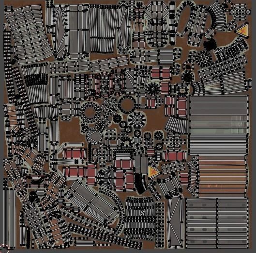 Stylized PBR Weapons Collection  Low-poly 3D model_91