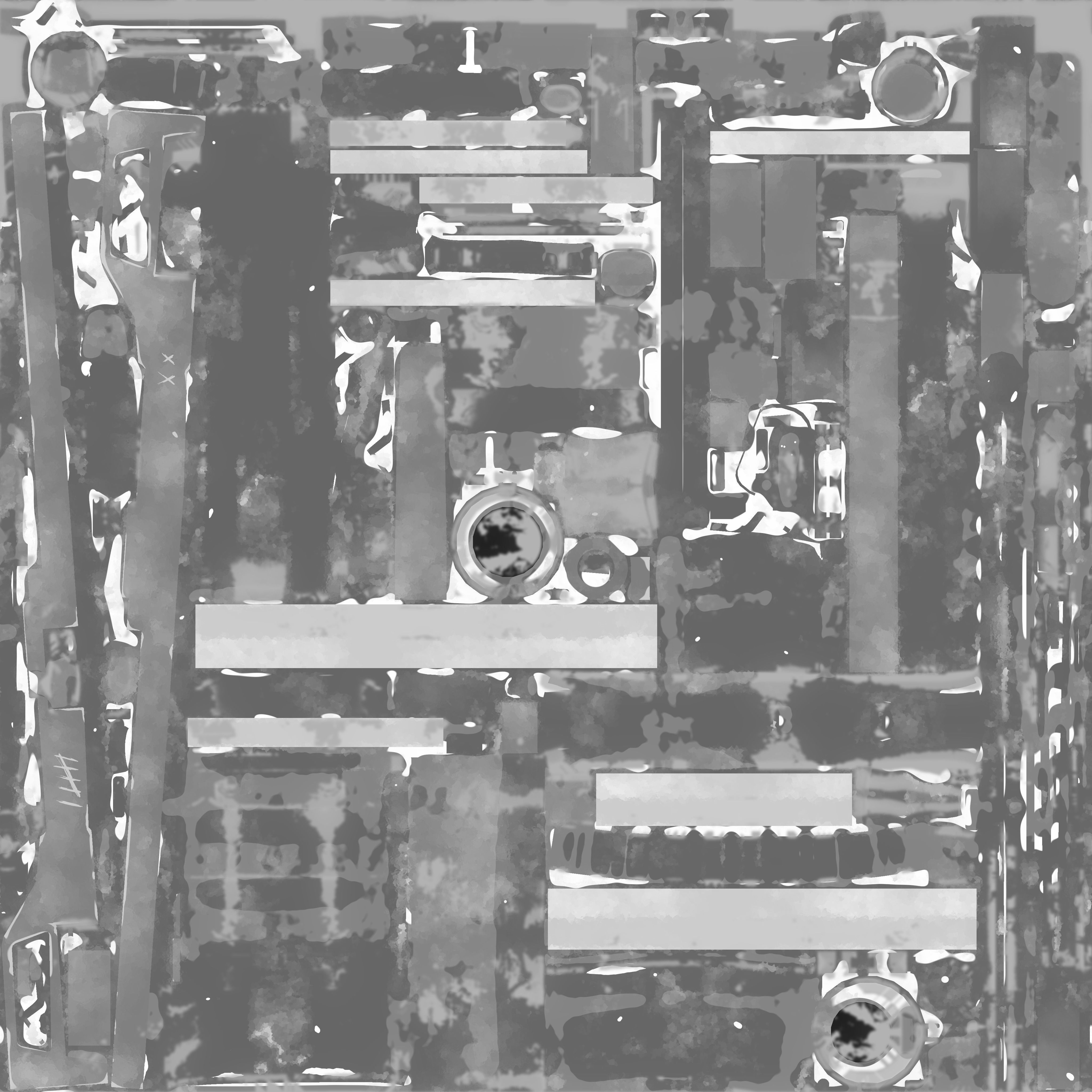 Stylized PBR Weapons Collection  Low-poly 3D model_138