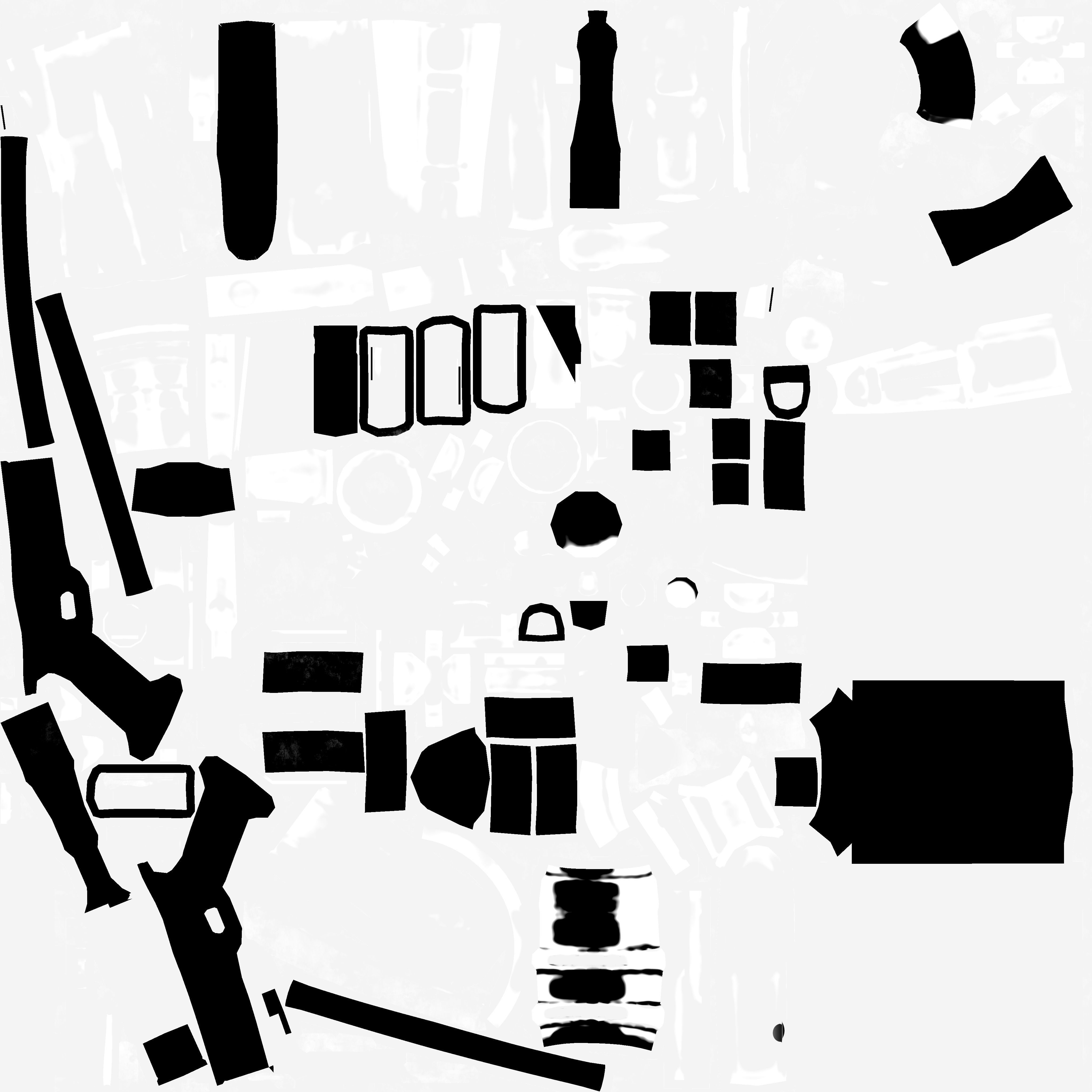 Stylized PBR Weapons Collection  Low-poly 3D model_141