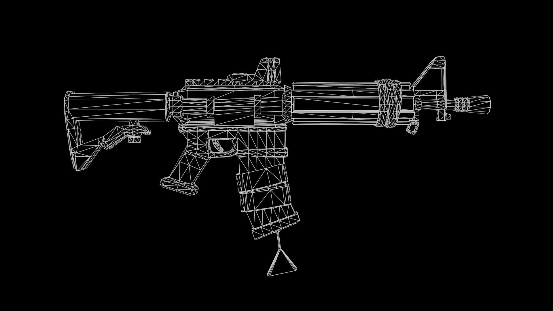 Stylized PBR Weapons Collection  Low-poly 3D model_87