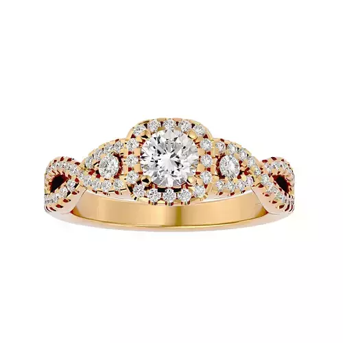 Solitaire ring model