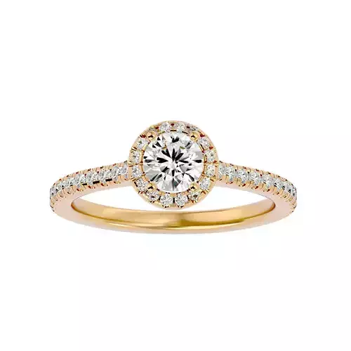Solitaire ring model