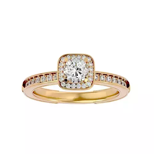 Solitaire ring model