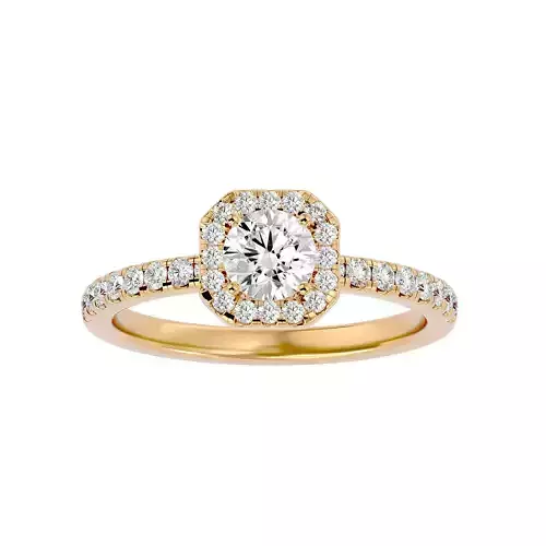 Solitaire ring model
