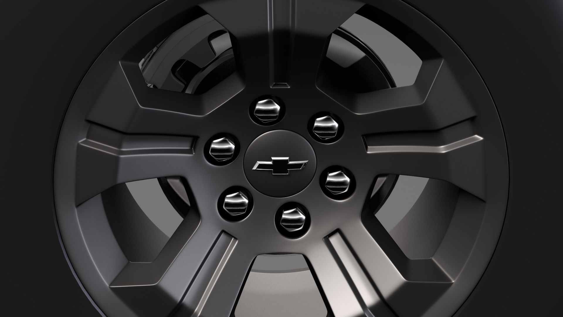Chevrolet Silverado LT Z71 wheel 2017 3D model_11