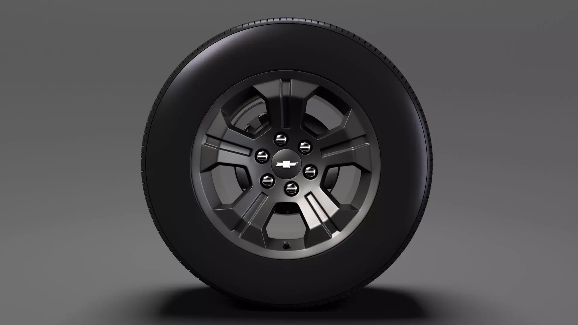 Chevrolet Silverado LT Z71 wheel 2017 3D model_0