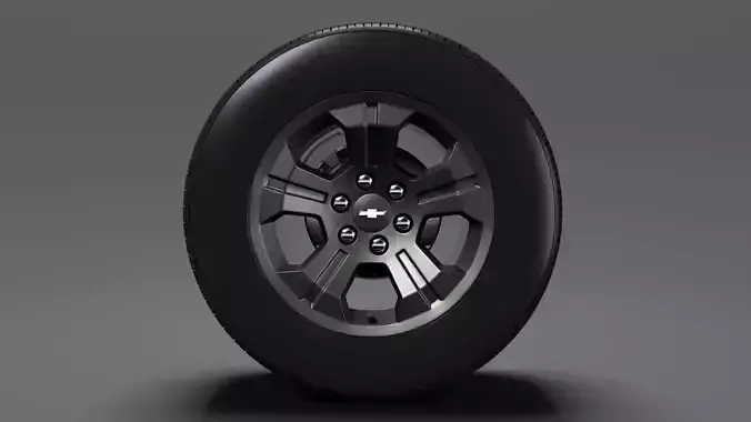 Chevrolet Silverado LT Z71 wheel 2017