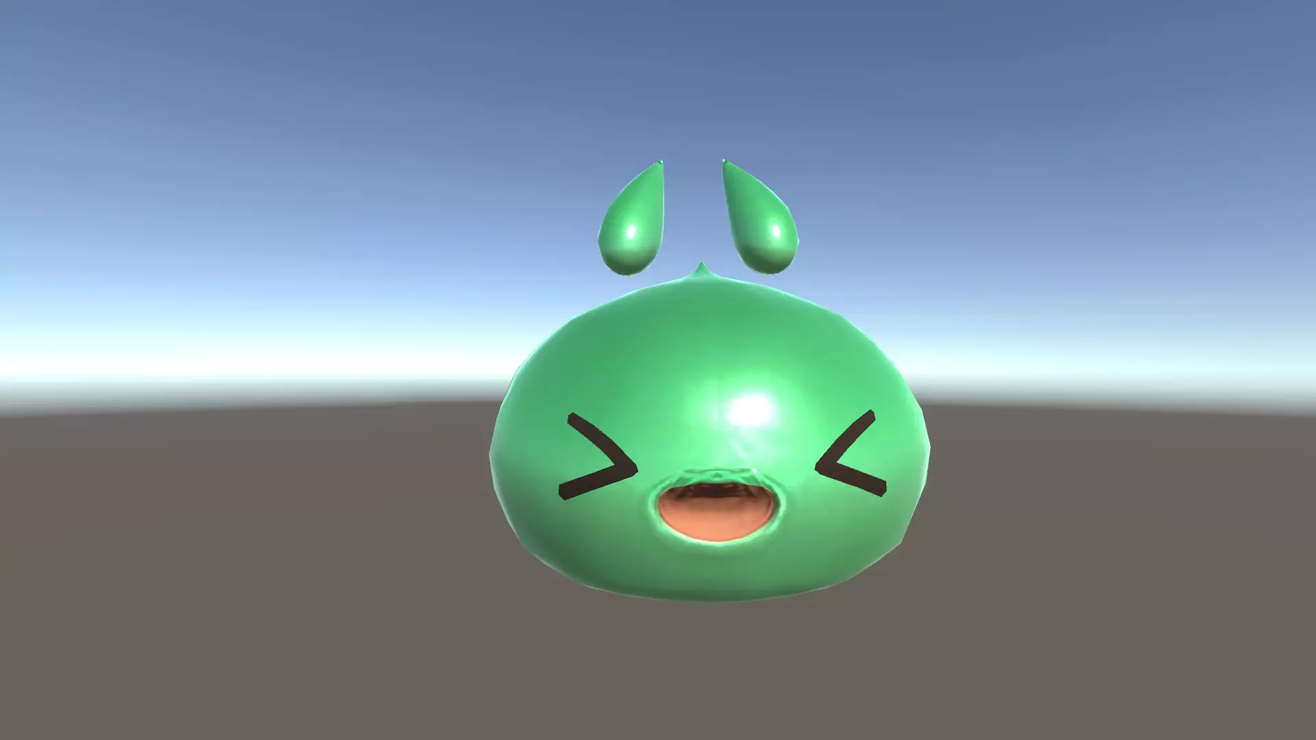 Cute Slimes 2 Low-poly 3D model
