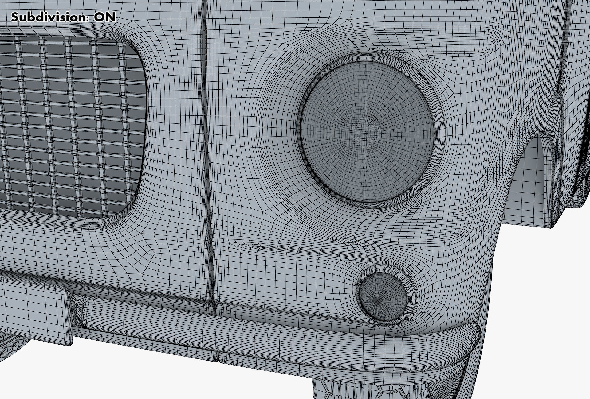 Generic Retro Passenger Van v 1 3D model_33