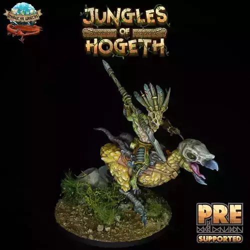 Modular Bird Riders 3D print model