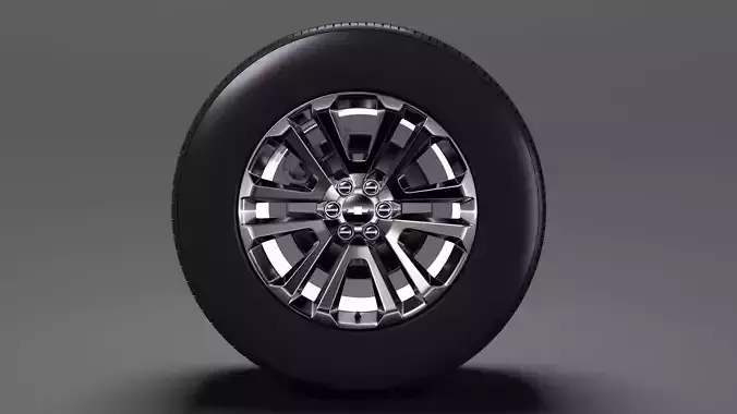 Chevrolet Silverado LTZ wheel 2017
