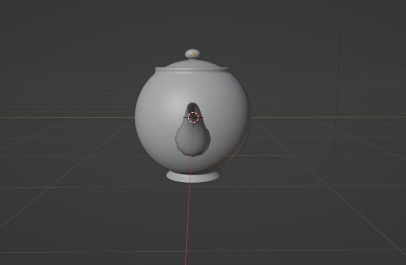 tea pot 3D model_1