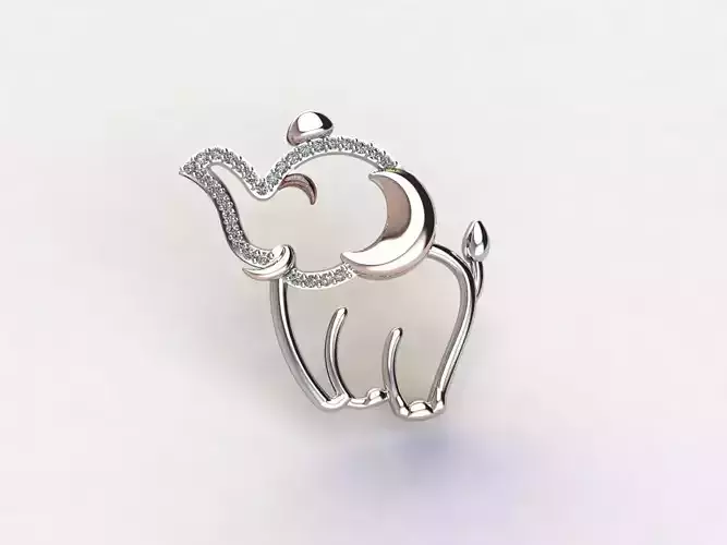Elephant pendant