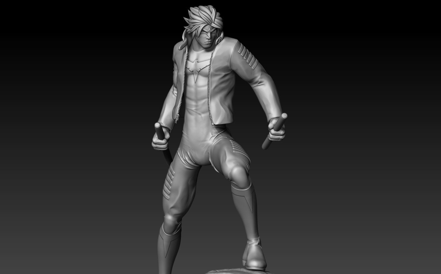 Nightwing aka Dick Grayson 3D print model_2