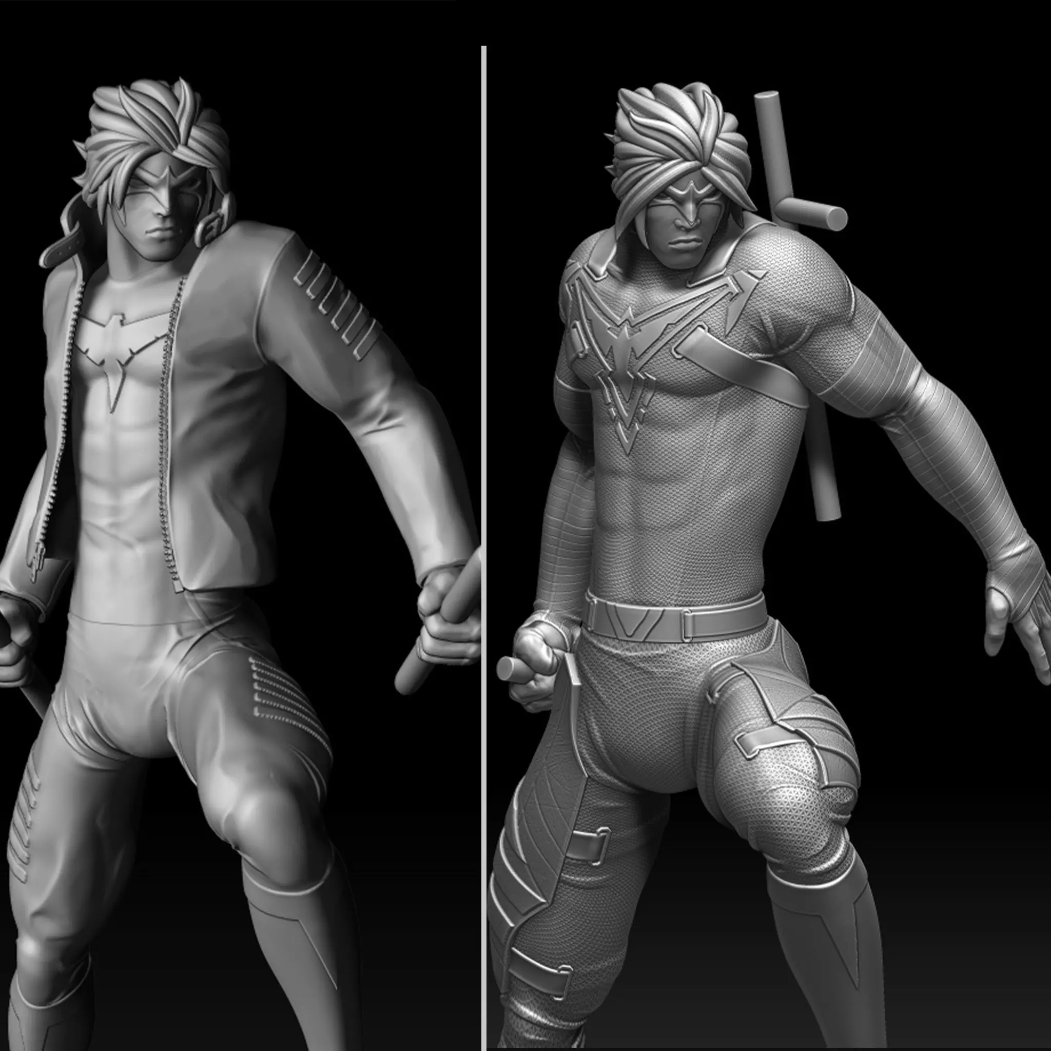 Nightwing aka Dick Grayson 3D print model_0