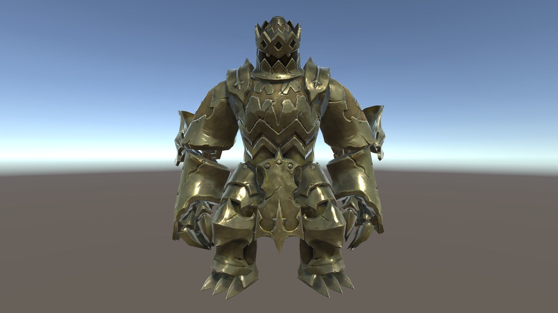 Mechanic Golems Low-poly 3D model_2