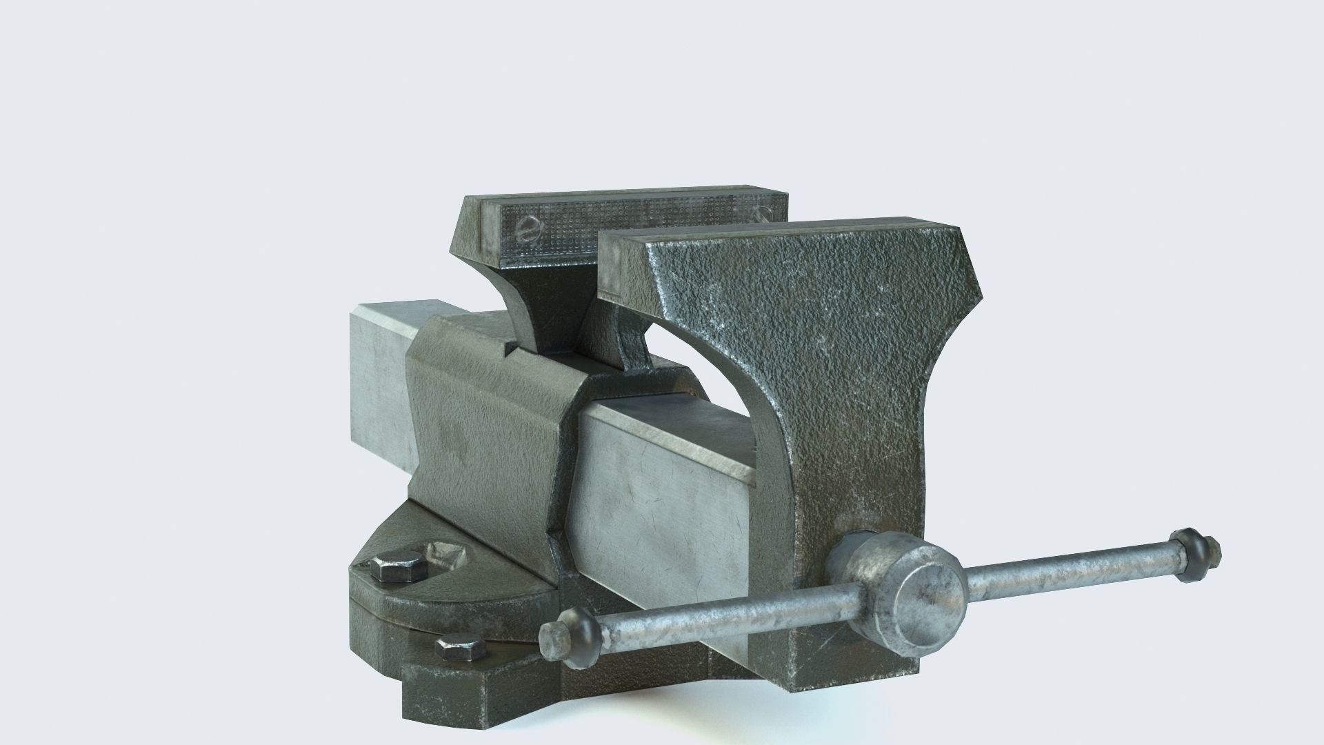 vice tool Low-poly 3D model_4