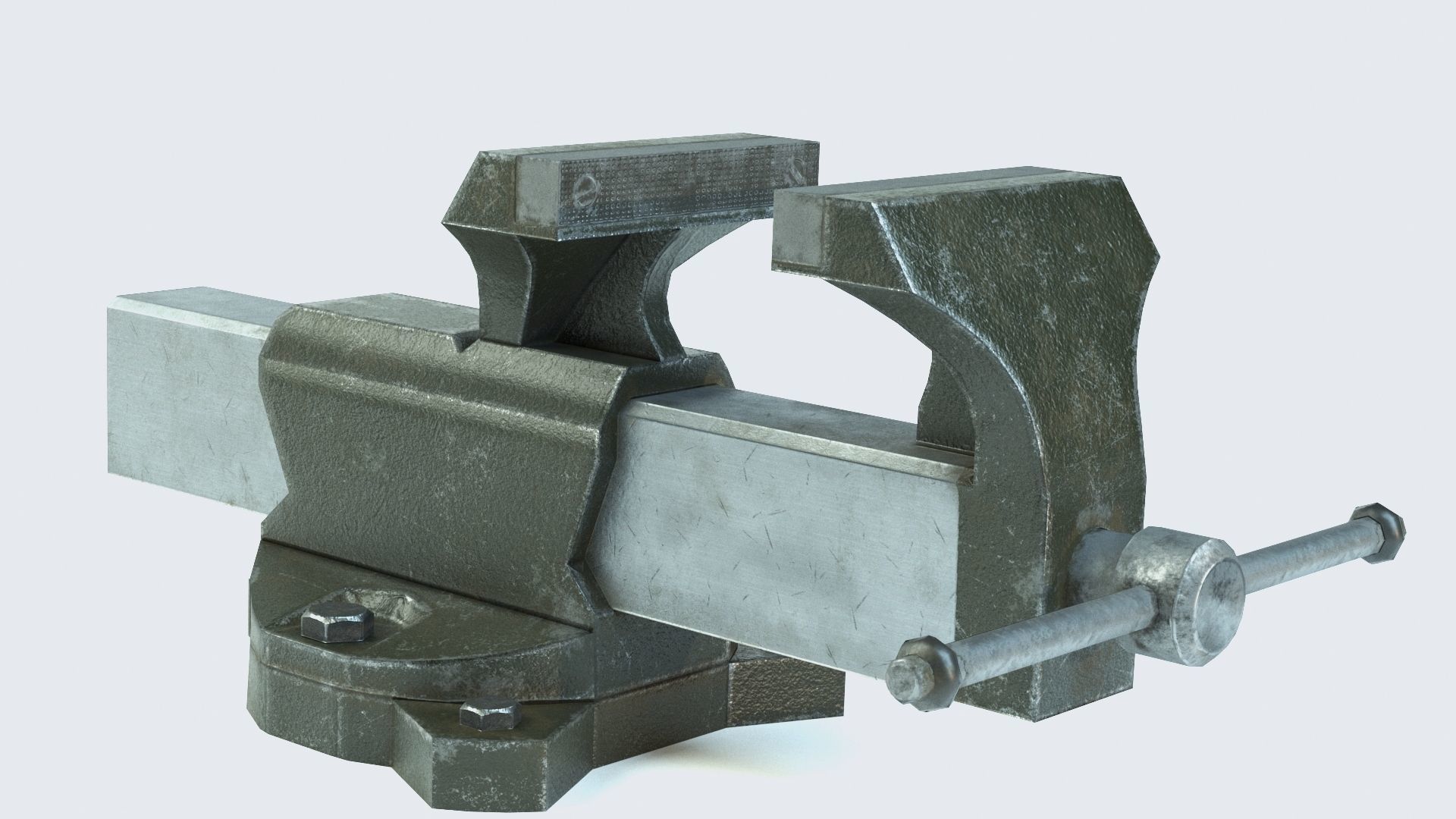 vice tool Low-poly 3D model_2