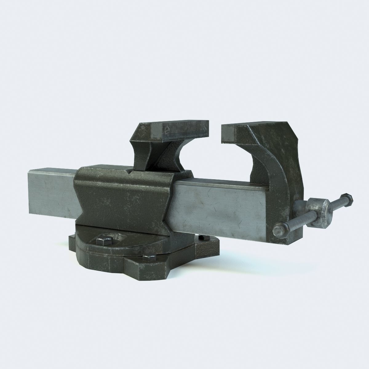 vice tool Low-poly 3D model_6