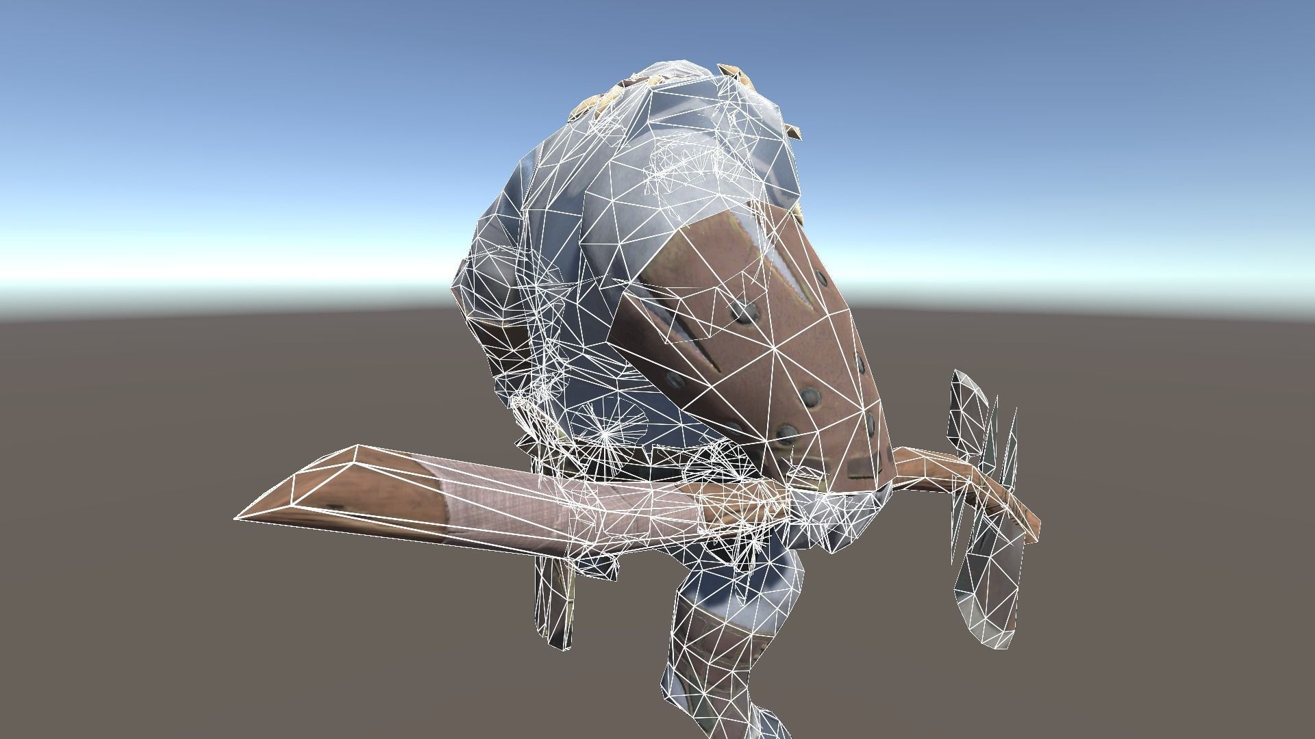 Ogre 1 humanoid with axe Low-poly 3D model_15