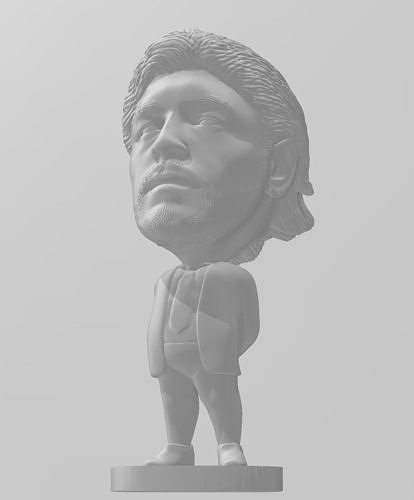 Diego Armando Maradona 3d print model 3D print model