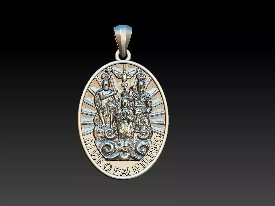 Divino Pai Eterno - Divine Eternal Father 3D print model