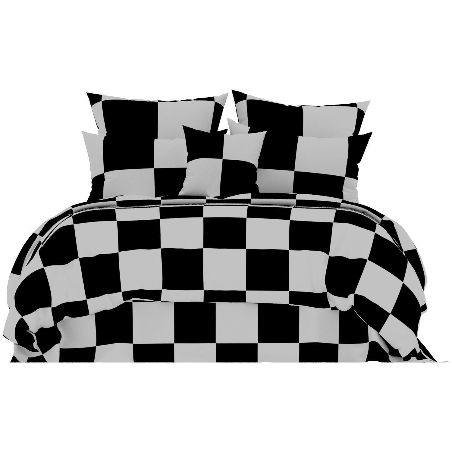 White Linens 3D model_3