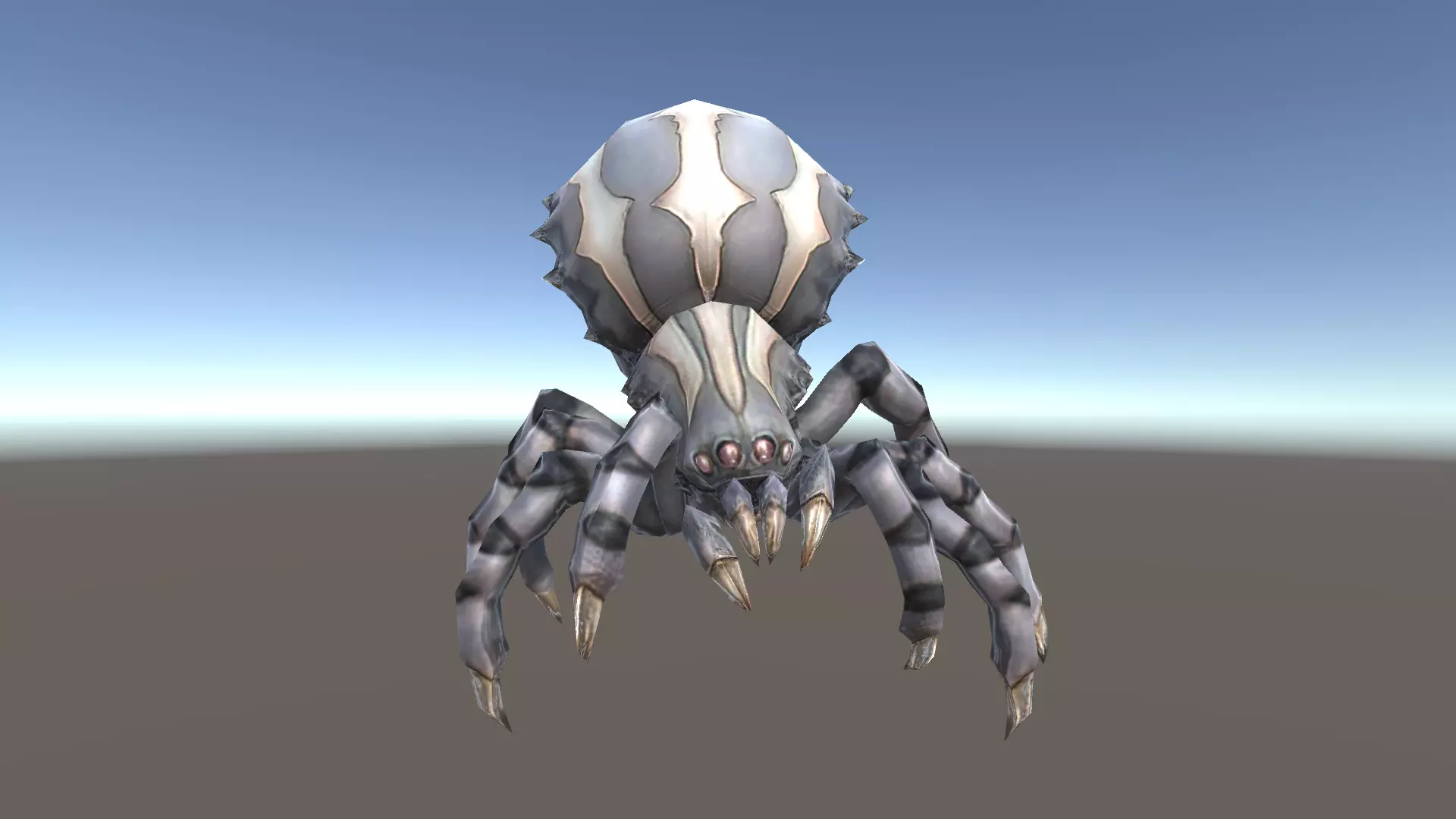 Spider 1 Low-poly 3D model