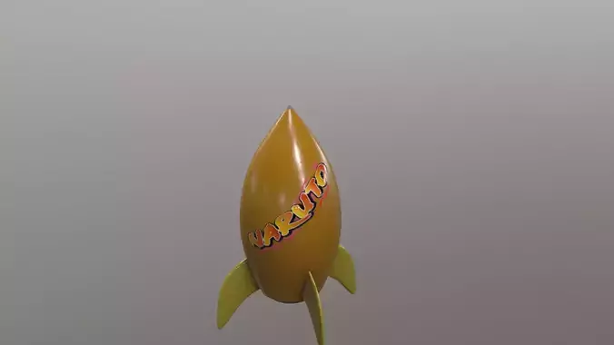  It is rocket PS Naruto style 3D model