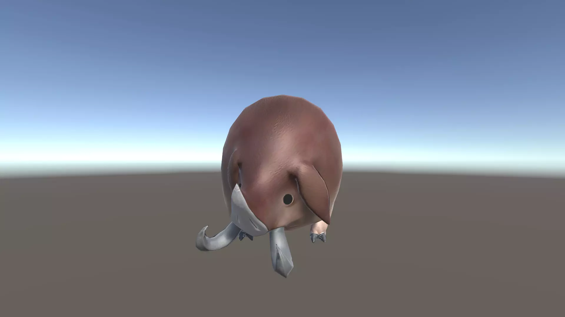 Wildboars cartoon animal Low-poly 3D model
