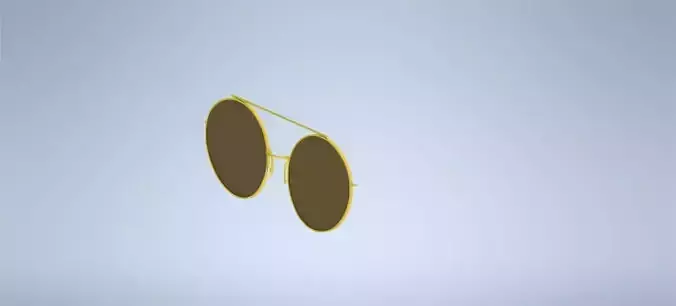 Sun glasses 3D print model