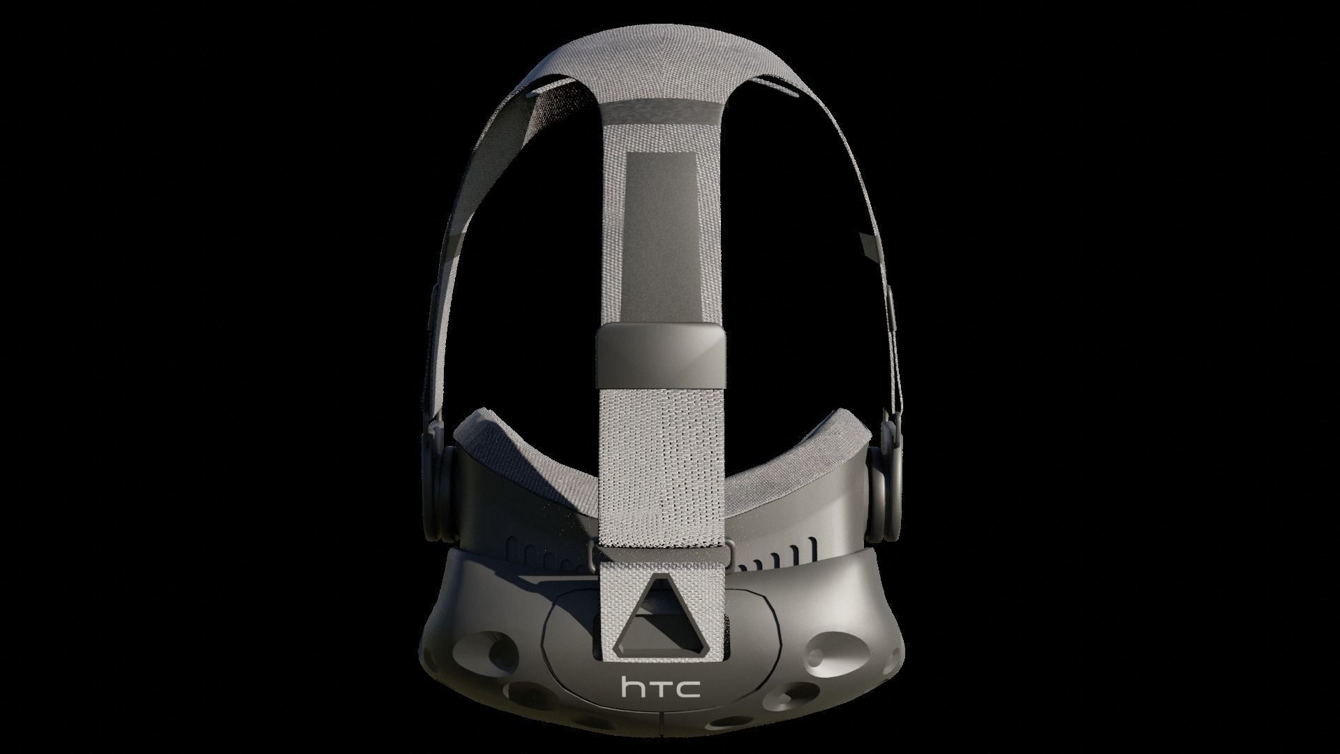 HTC VR Headset Low-poly 3D model_5