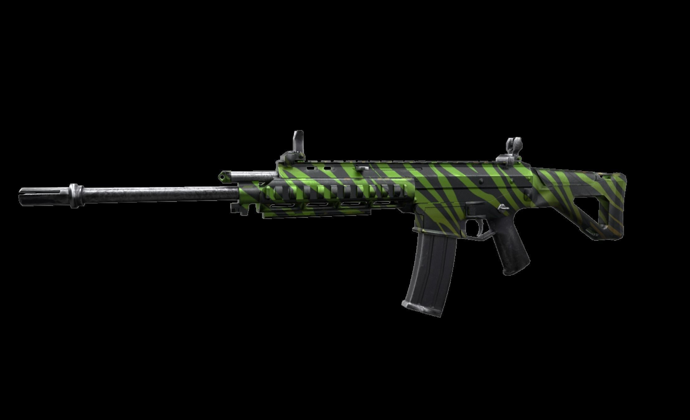 ACR - Rifle Weapon Low-poly 3D model_3