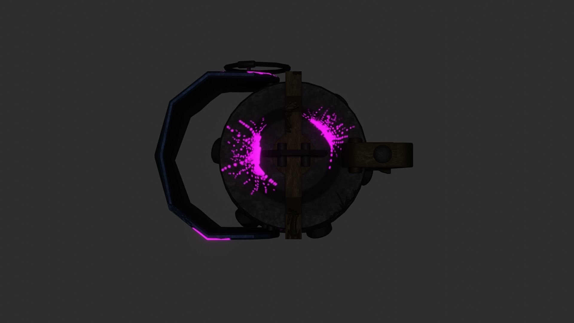 Grenade game game ready PBR Low-poly 3D model_2