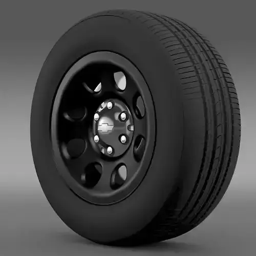 Chevrolet Tahoe Police wheel